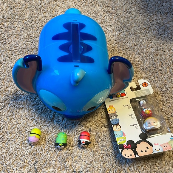 Stitch Tsum Tsum Rare Collectables case with some Tsum Tsum. - Picture 1 of 13